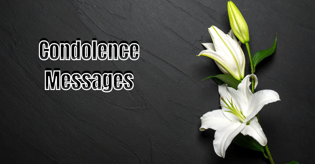 Condolence Messages