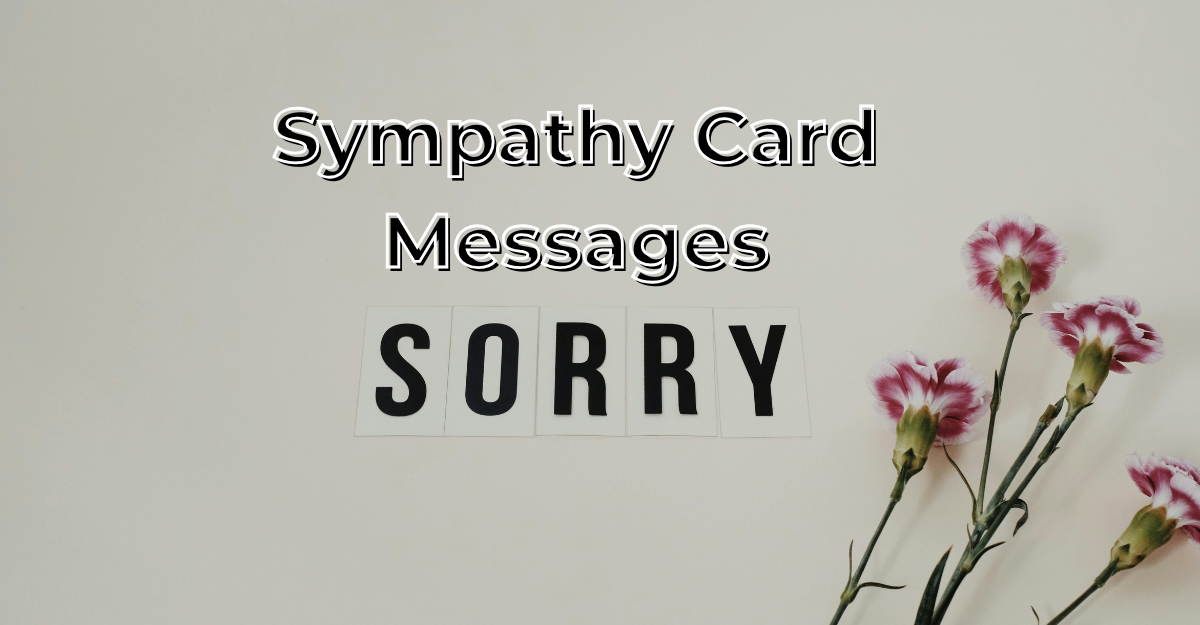 Sympathy Card Messages